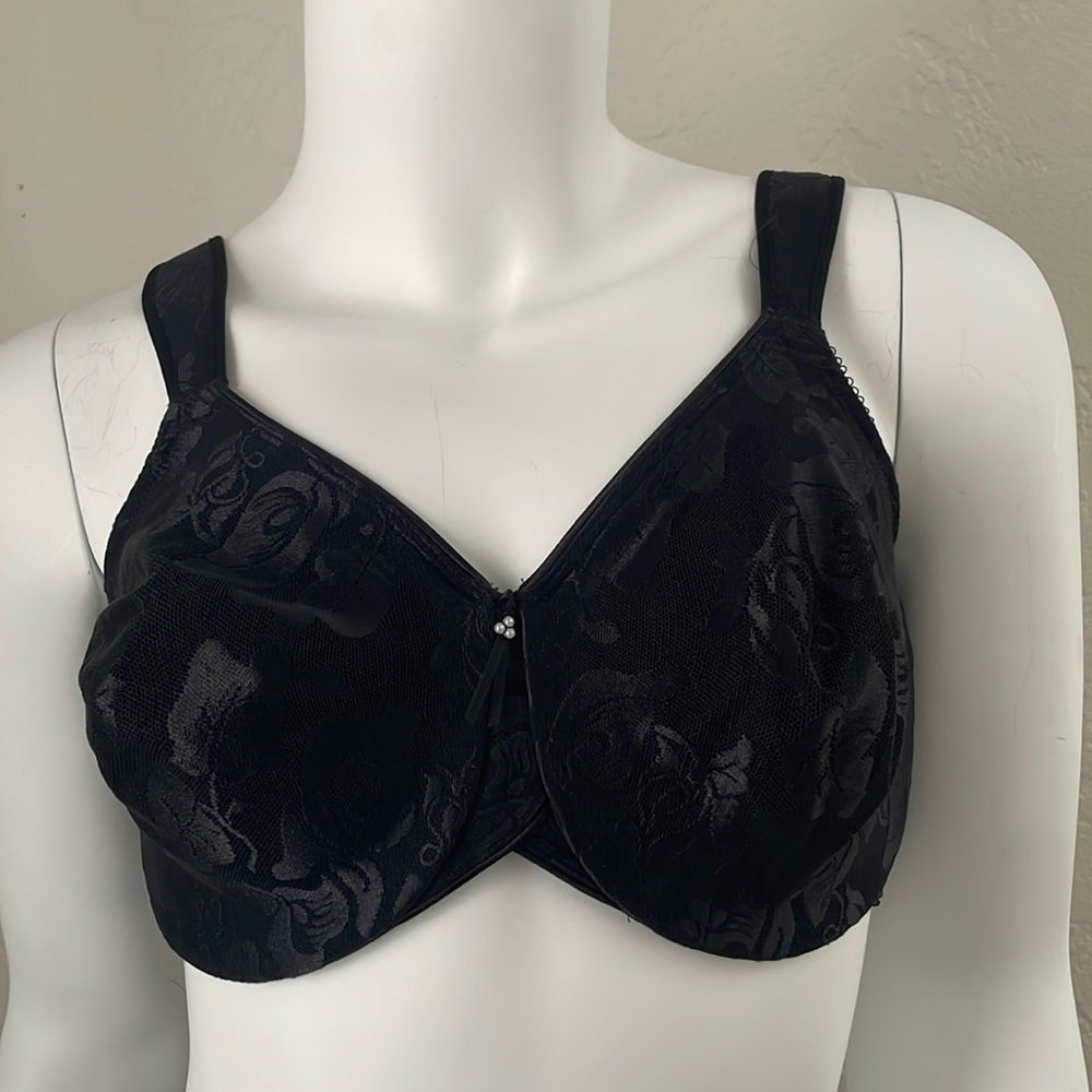 Wacoal Black Floral Bra